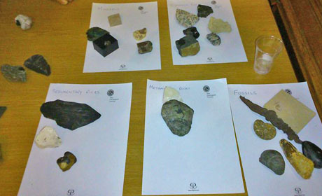 Rock classification at tea